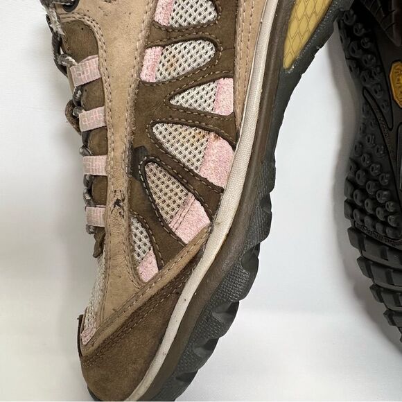 Merrell Womens Siren Ventilator Low Hiking Shoes in Elephant/Pink 8.5 - Picture 8 of 12